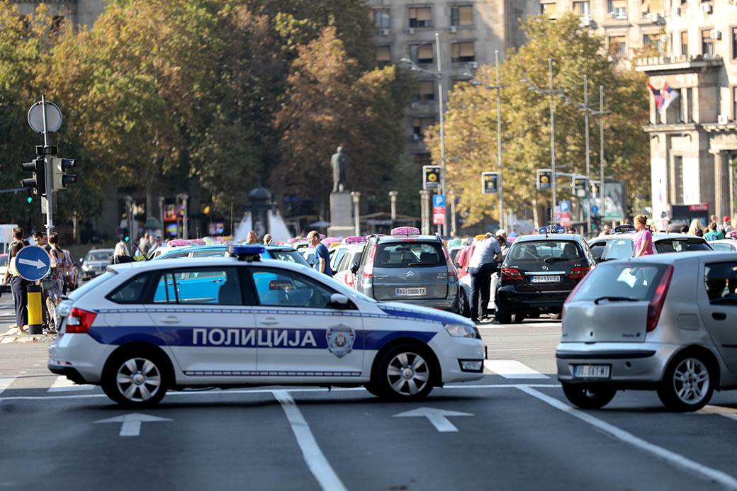 Protest taksista - i danas od 13 do 15 sati