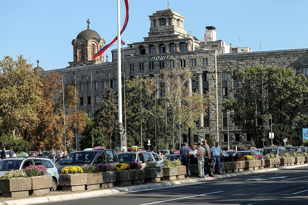 Protest taksista - i danas od 13 do 15 sati