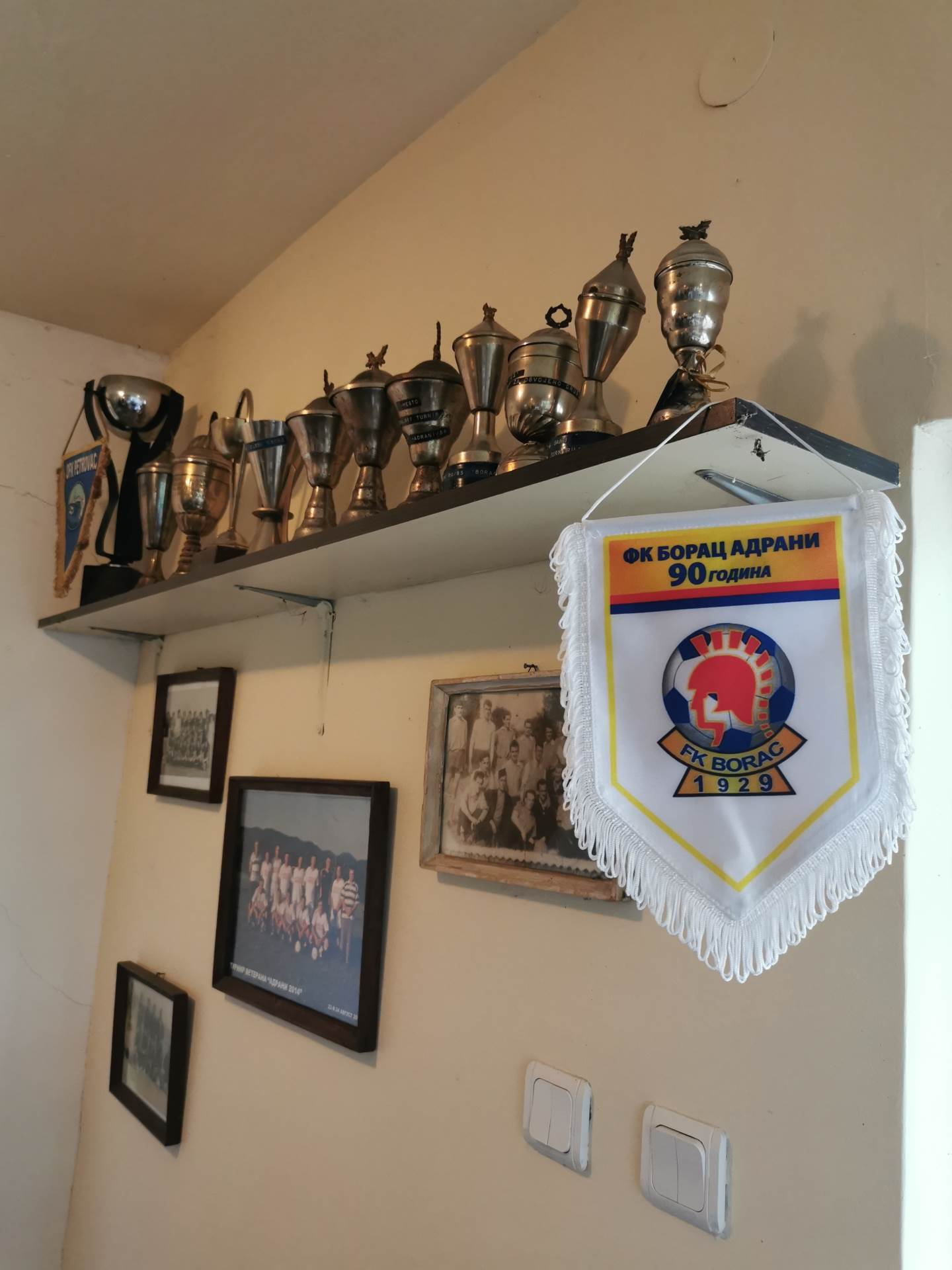 FK Borac Adrani - veterani Partizana utakmica povodom 90 godina postojanja