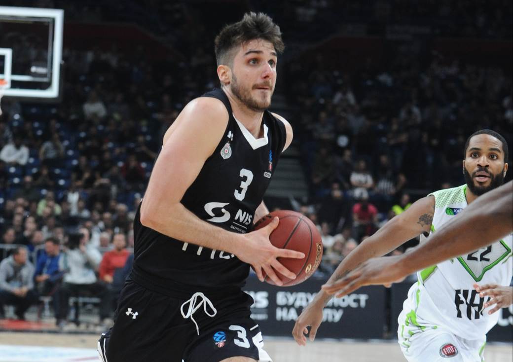Nemanja Gordić intervju Partizan - Tofaš 93-80 Evrokup 2019