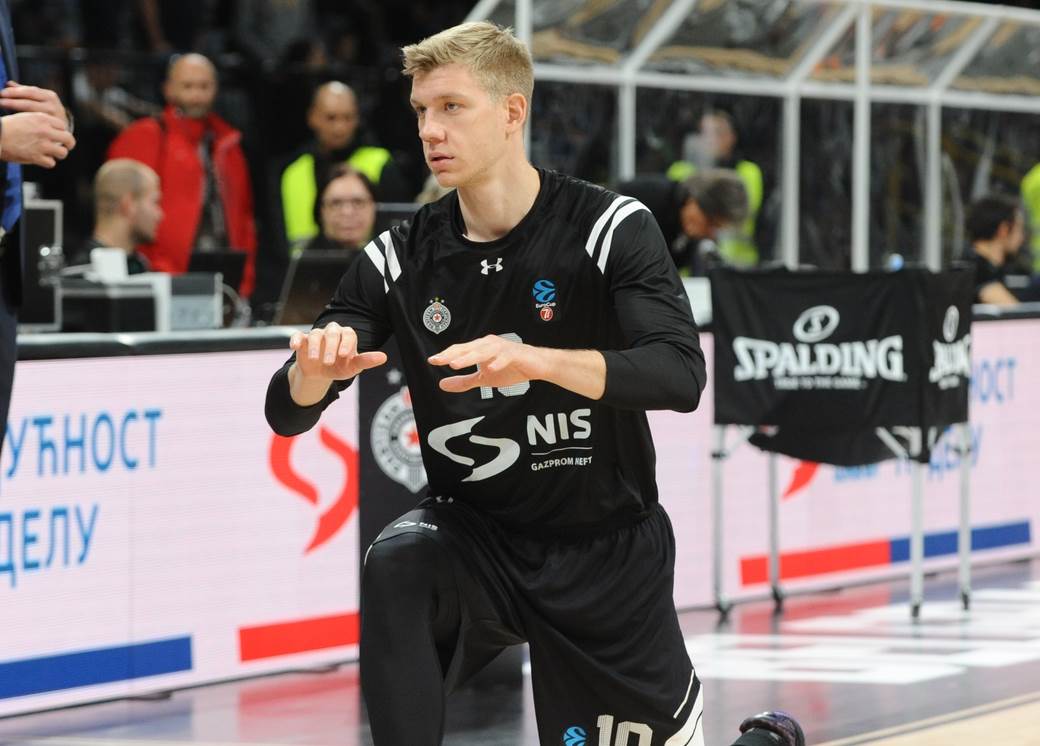 Nemanja Gordić intervju Partizan - Tofaš 93-80 Evrokup 2019