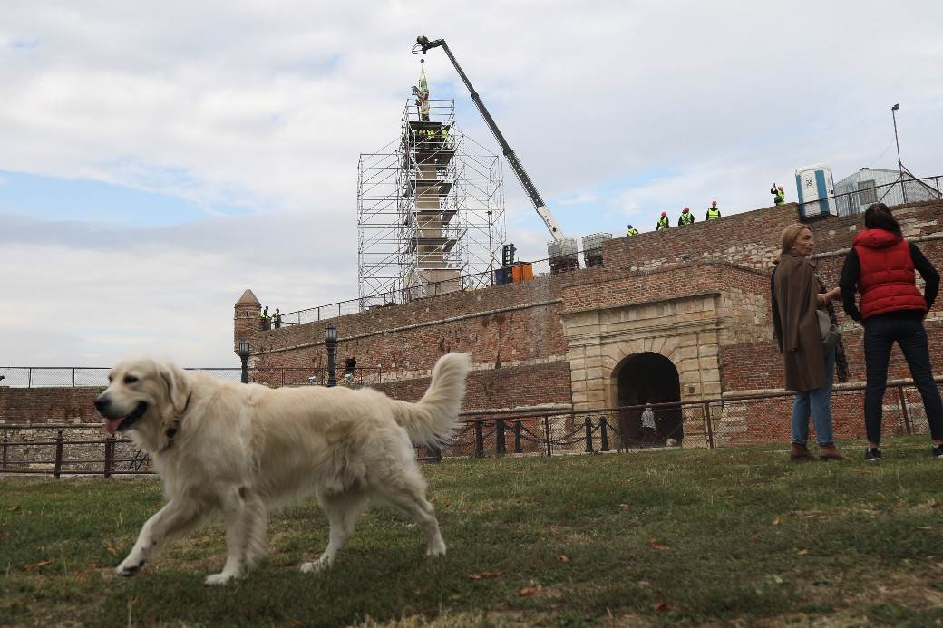 Pobednik skidanje s Kalemegdana prenos