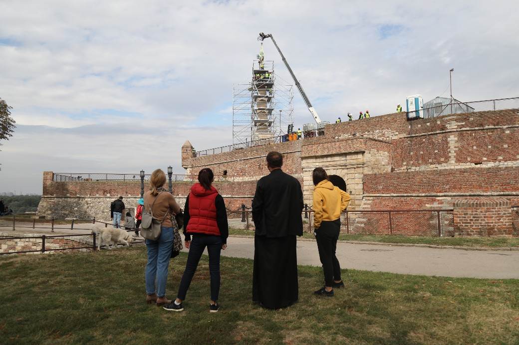 Pobednik skidanje s Kalemegdana prenos