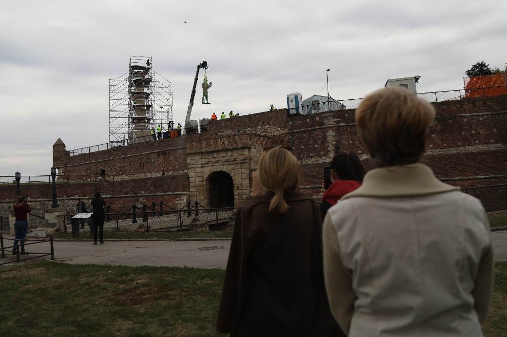 Pobednik skidanje s Kalemegdana prenos