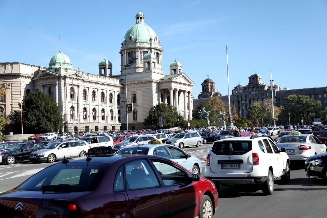 Protest taksista - Deseti dan