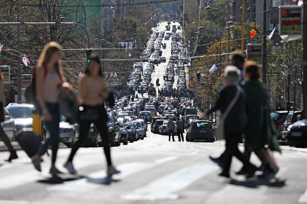 Protest taksista - Deseti dan