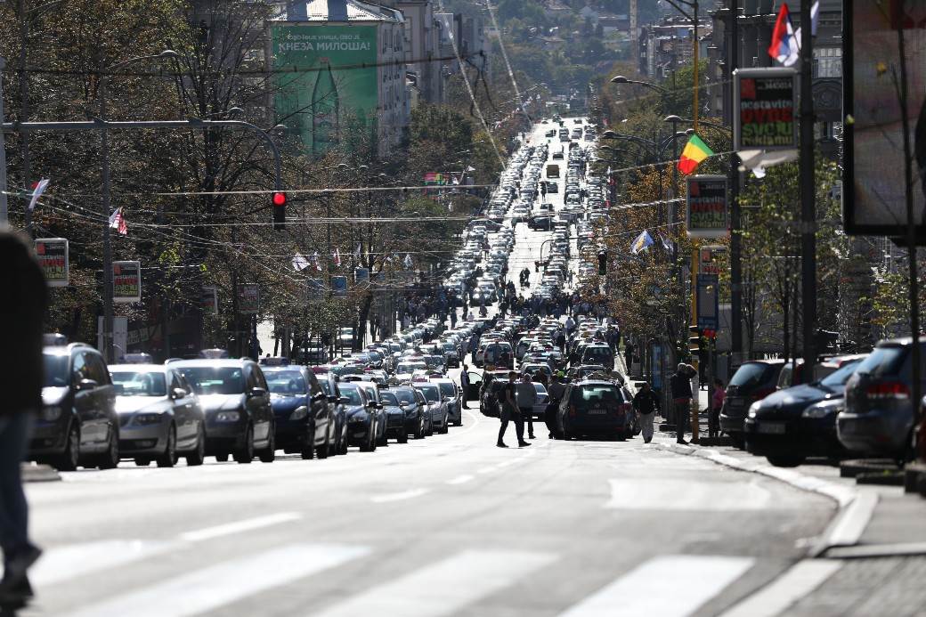 Protest taksista - Deseti dan