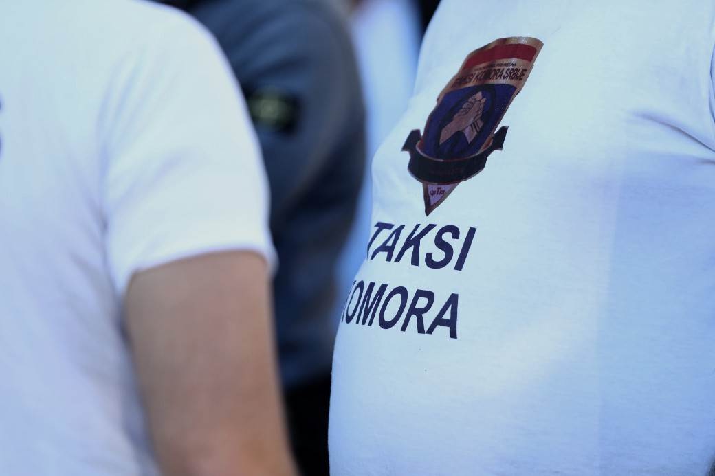 Protest taksista - Deseti dan