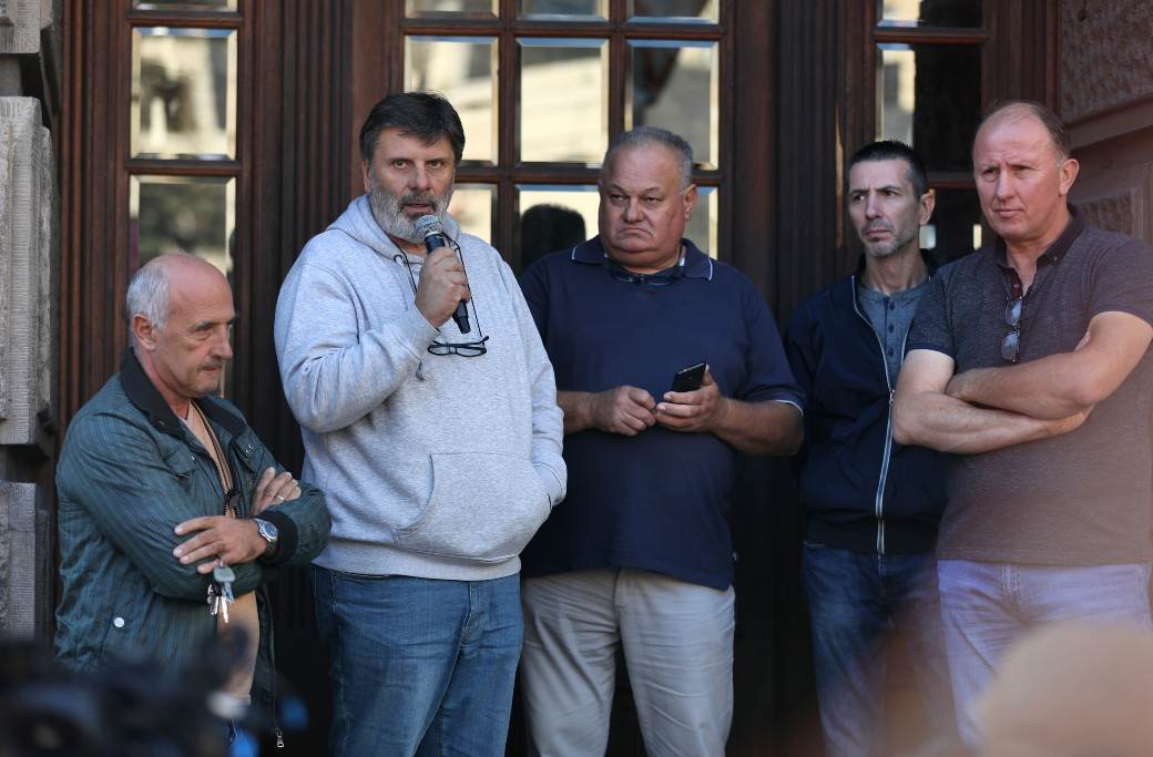 Protest taksista - Deseti dan