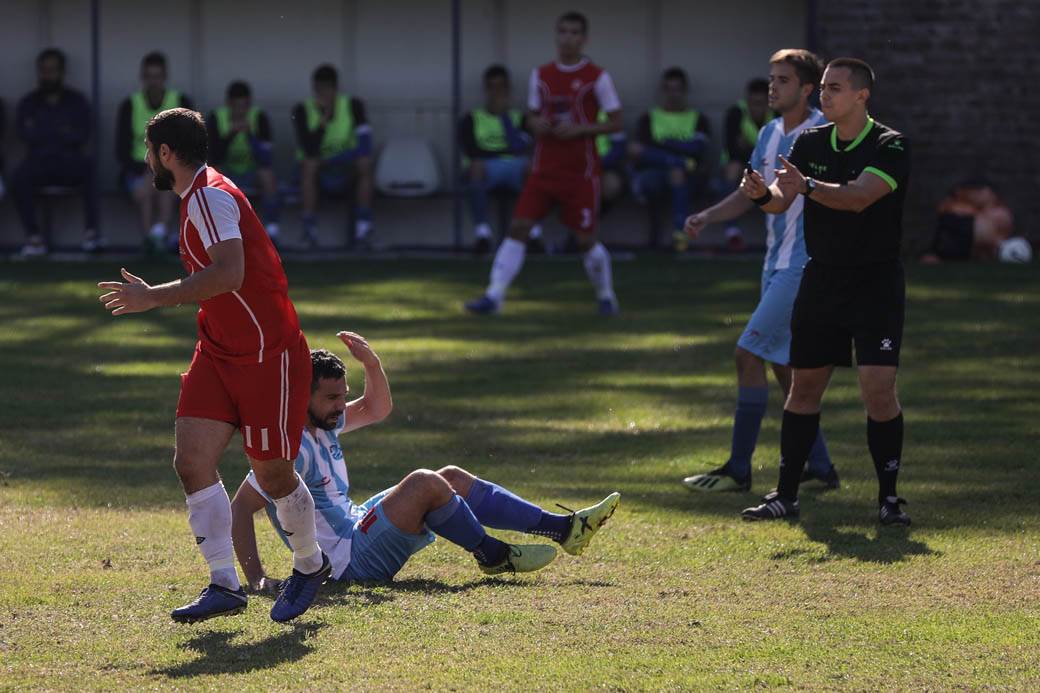 Policija fudbal kapiten Dorćol Marko Stanovčić