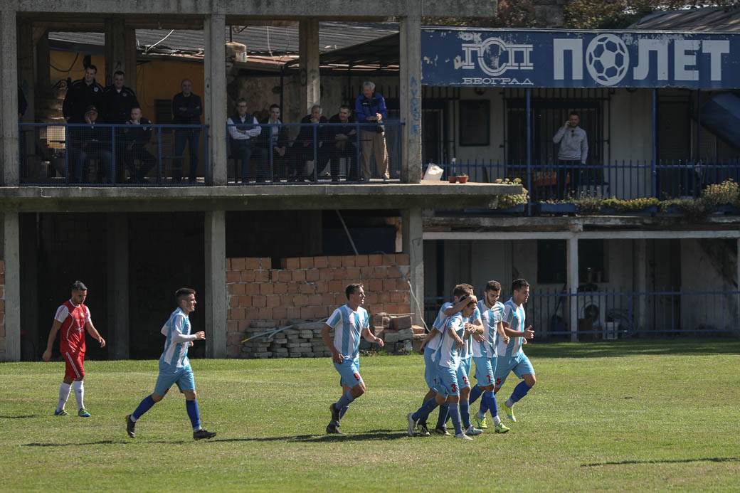 Policija fudbal kapiten Dorćol Marko Stanovčić