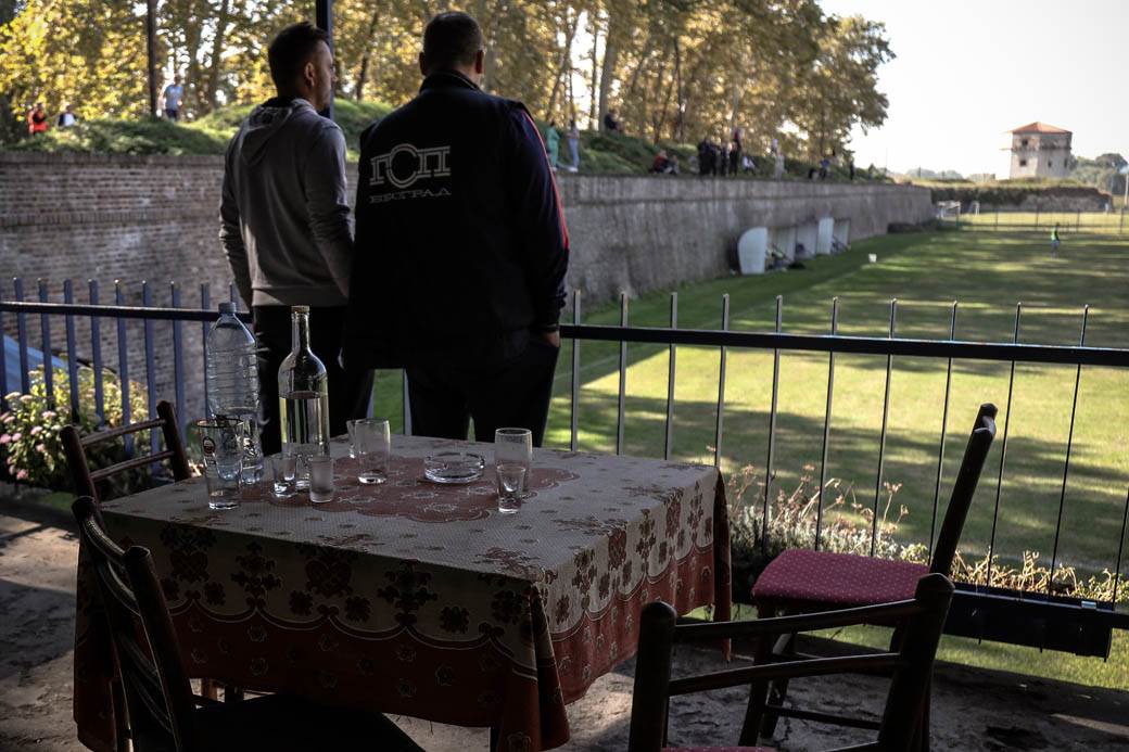 Policija fudbal kapiten Dorćol Marko Stanovčić