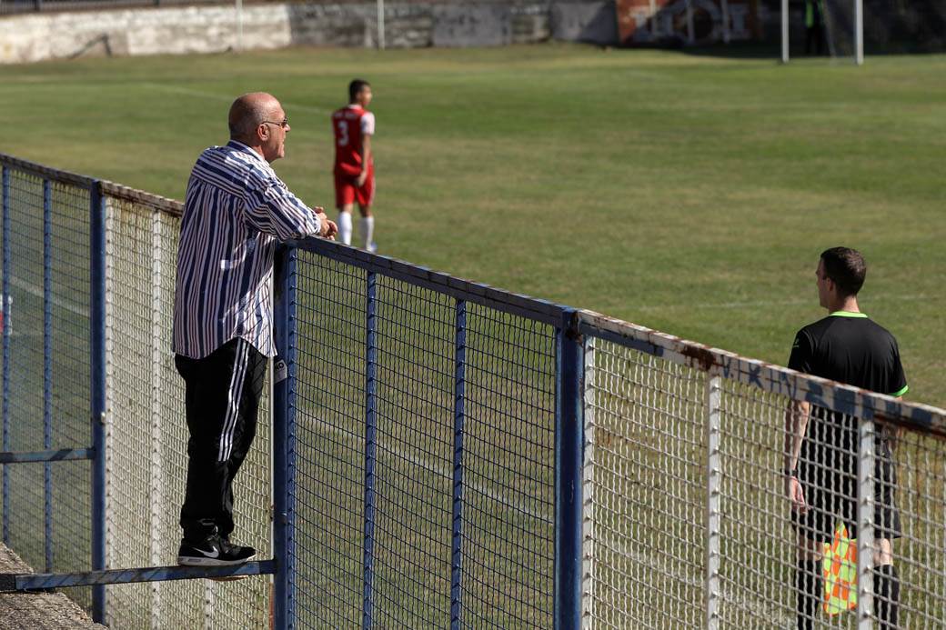 Policija fudbal kapiten Dorćol Marko Stanovčić