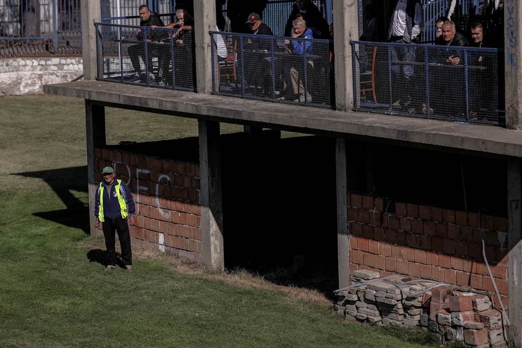 Policija fudbal kapiten Dorćol Marko Stanovčić