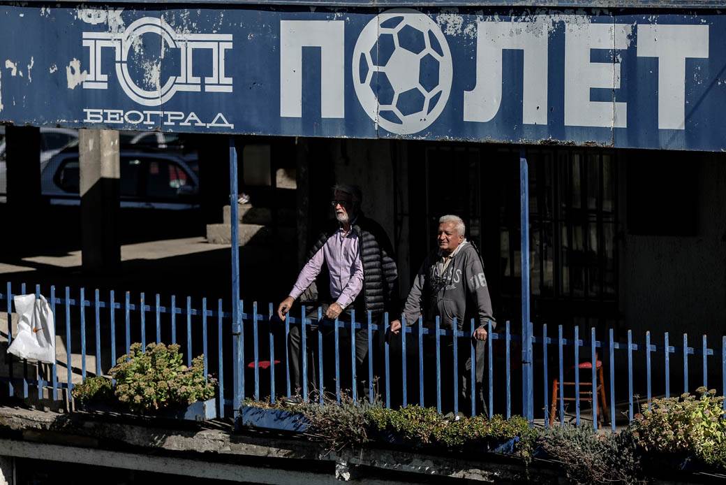 Policija fudbal kapiten Dorćol Marko Stanovčić