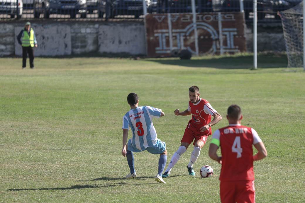Policija fudbal kapiten Dorćol Marko Stanovčić