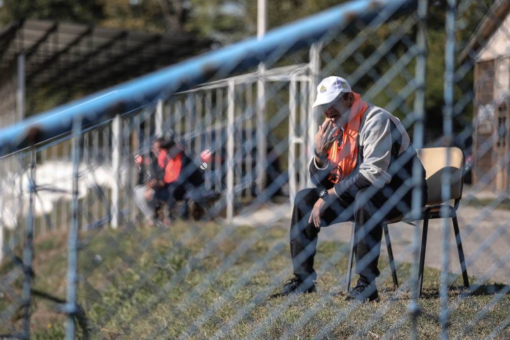 Policija fudbal kapiten Dorćol Marko Stanovčić