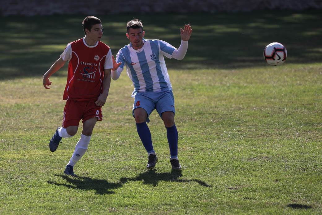 Policija fudbal kapiten Dorćol Marko Stanovčić