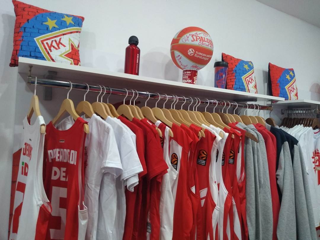 Otvorena prodavnica KK Crvena zvezda u hali Pionir