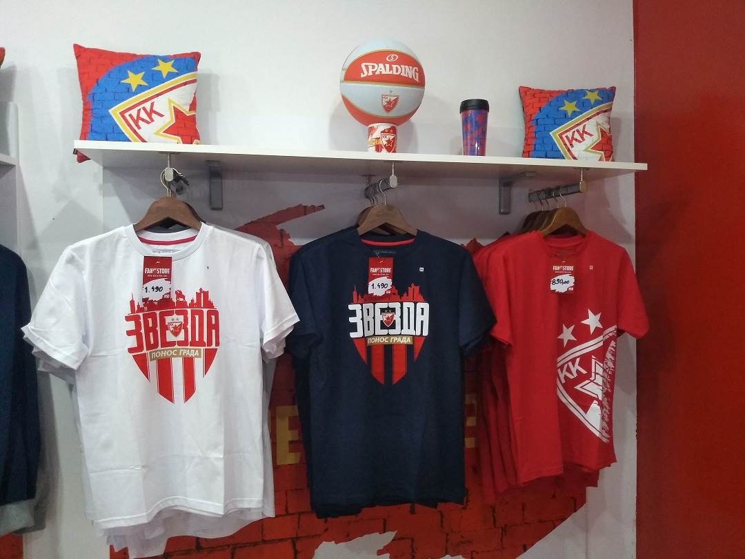 Otvorena prodavnica KK Crvena zvezda u hali Pionir