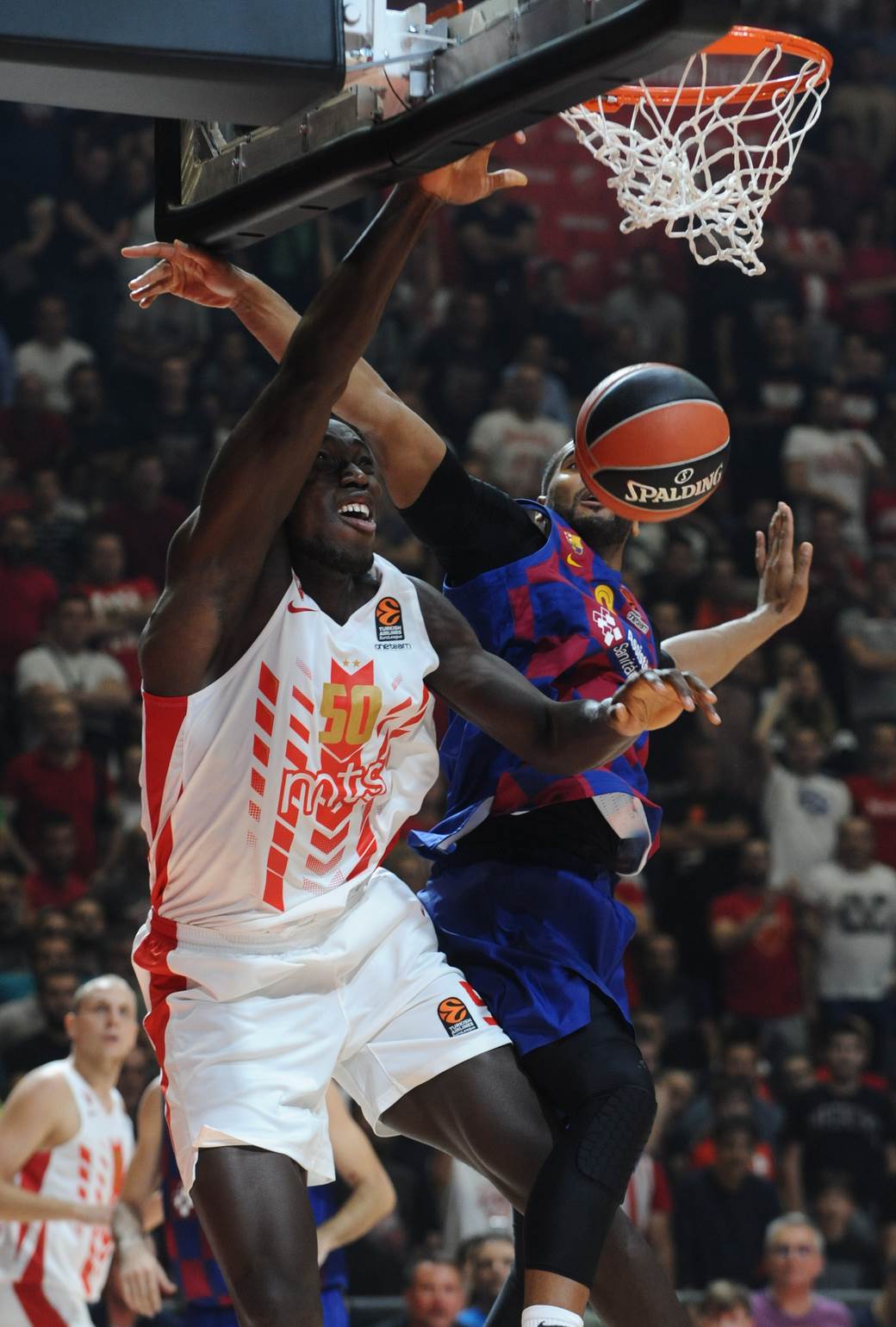 Lorenco Braun izjava o svojoj formi, faulovima i greškama u utakmici Crvena zvezda Barselona