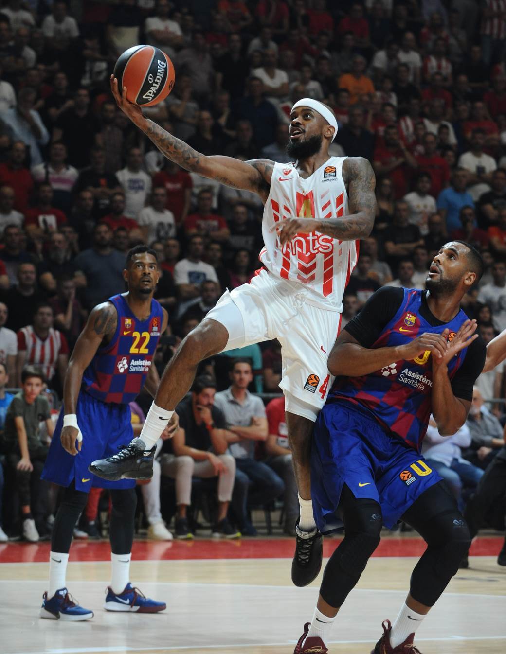 Lorenco Braun izjava o svojoj formi, faulovima i greškama u utakmici Crvena zvezda Barselona