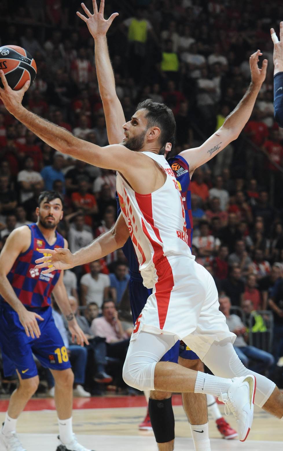 Lorenco Braun izjava o svojoj formi, faulovima i greškama u utakmici Crvena zvezda Barselona