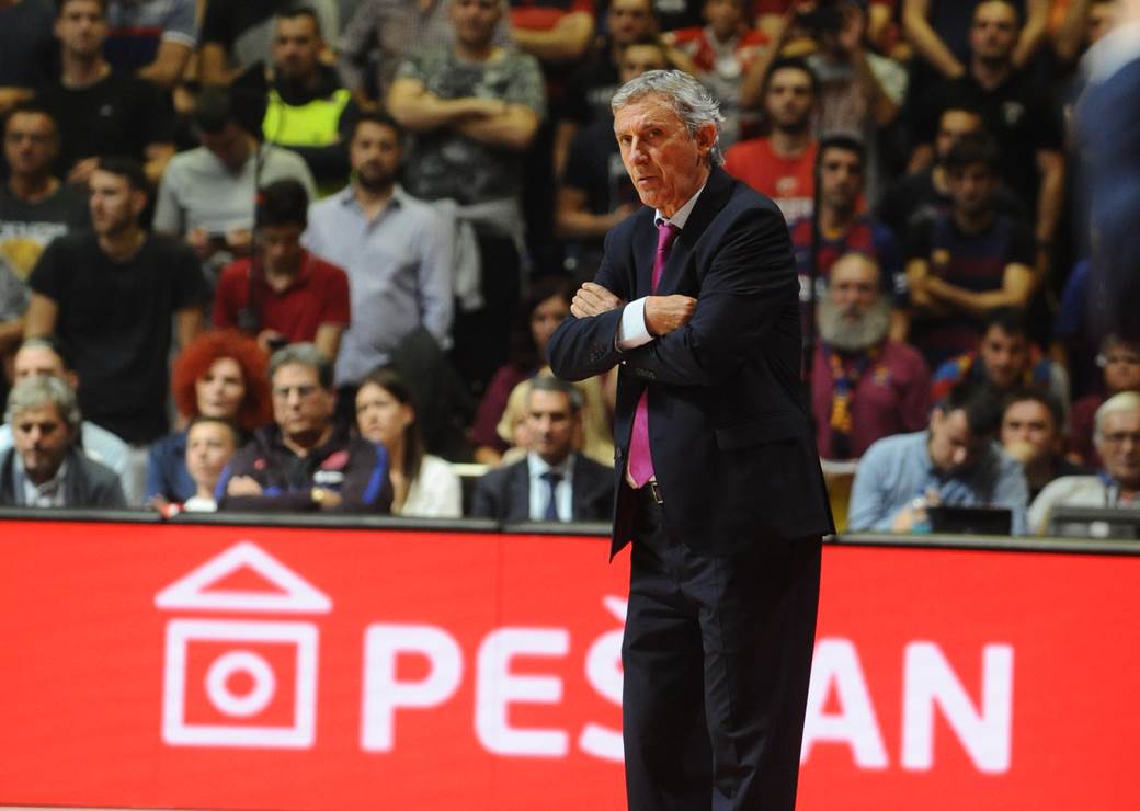 Andrija Gavrilović trener Zvezde izjava posle utakmice protiv Barselone o porazu, Beronu i Dobriću