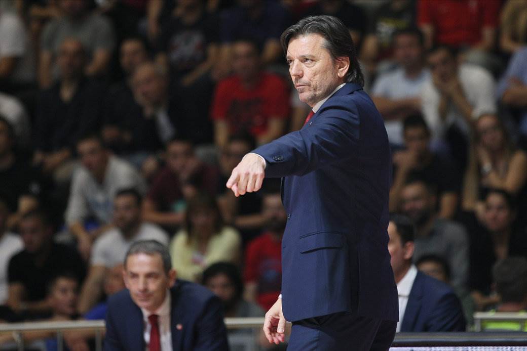 Andrija Gavrilović trener Zvezde izjava posle utakmice protiv Barselone o porazu, Beronu i Dobriću