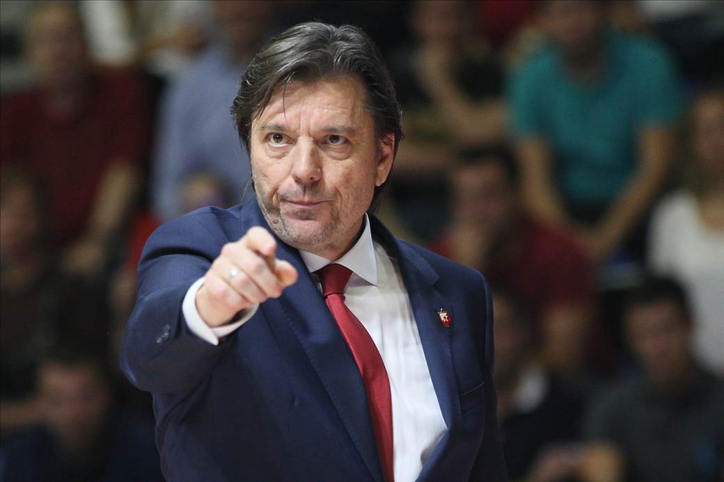 Andrija Gavrilović trener Zvezde izjava posle utakmice protiv Barselone o porazu, Beronu i Dobriću