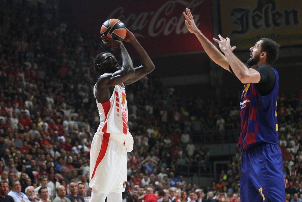 Lorenco Braun izjava o svojoj formi, faulovima i greškama u utakmici Crvena zvezda Barselona