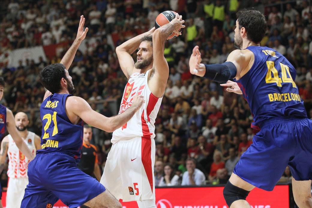 Lorenco Braun izjava o svojoj formi, faulovima i greškama u utakmici Crvena zvezda Barselona