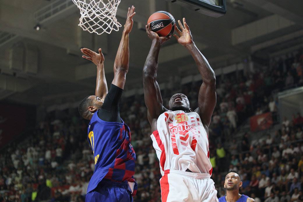 Lorenco Braun izjava o svojoj formi, faulovima i greškama u utakmici Crvena zvezda Barselona