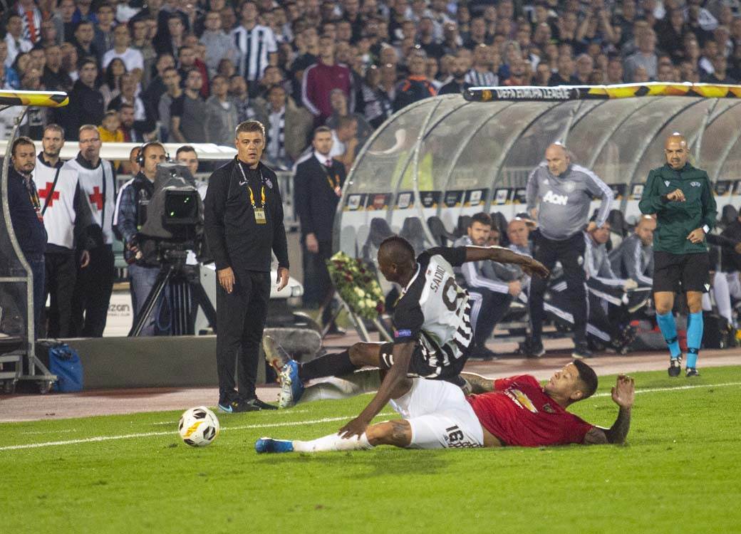 Partizan Mančester junajted 0:1 Liga Evrope