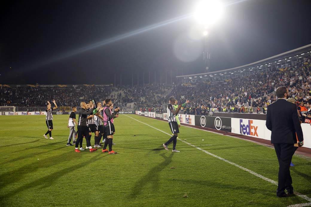 Partizan Mančester junajted 0:1 Liga Evrope