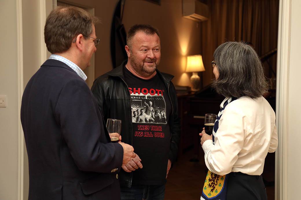 U slavu ostrvskog i srpskog fudbala - Legende srpskog fubala u Britanskoj ambasadi