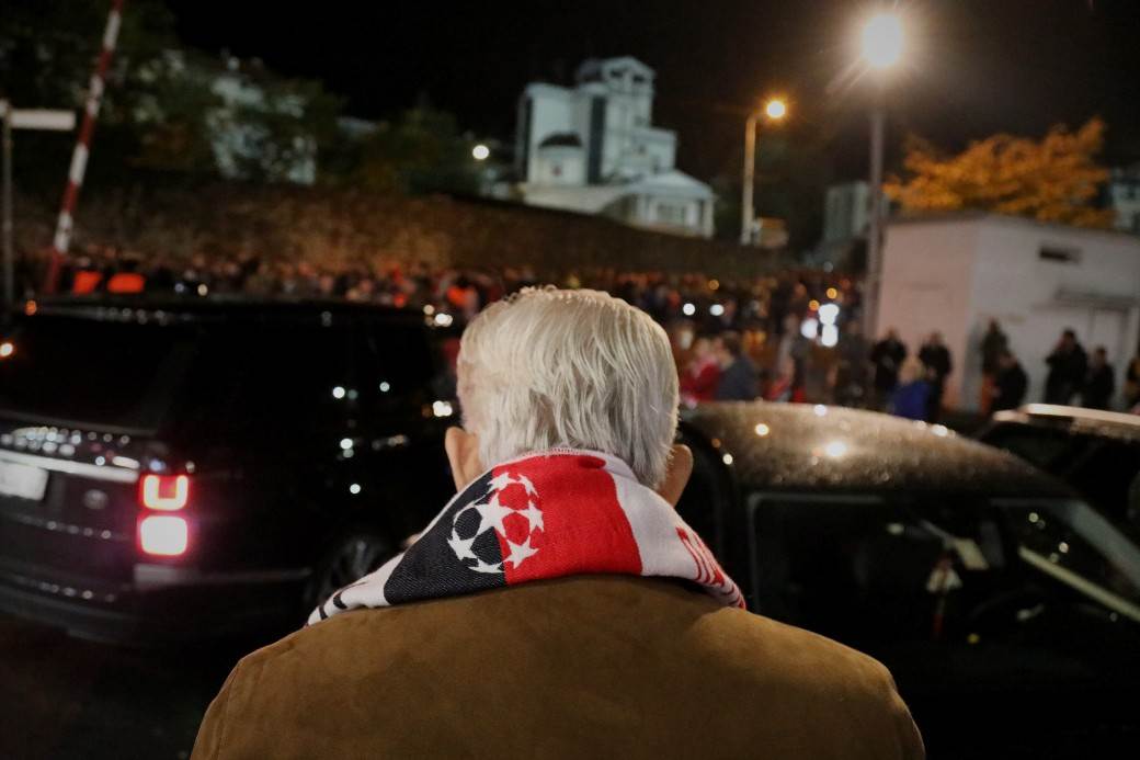 Navijači Totenhema na Marakani protiv Crvene zvezde, fotografije MONDO