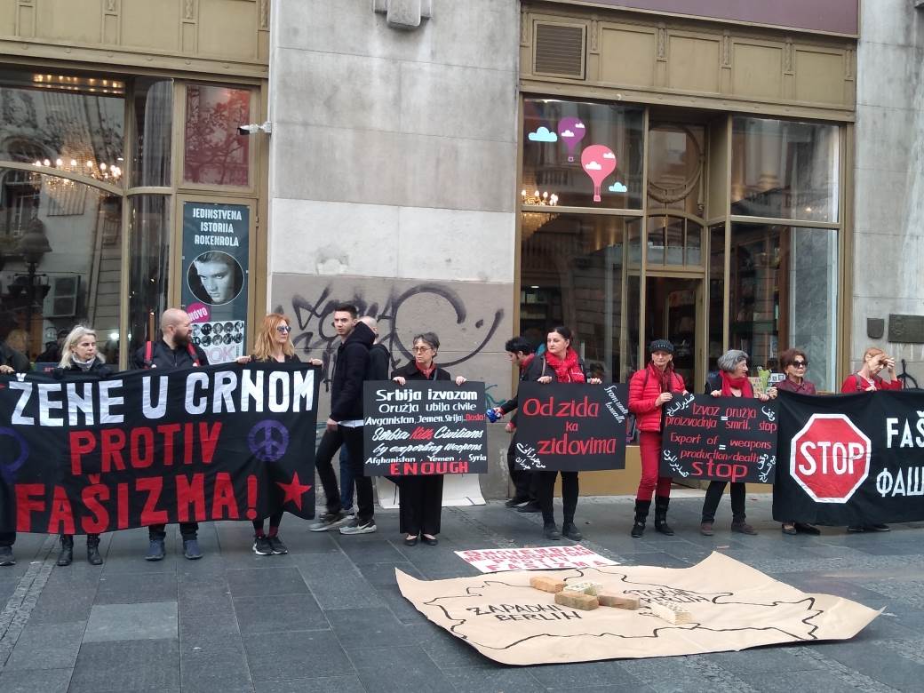 Žene u crnom protiv fašizma VIDEO