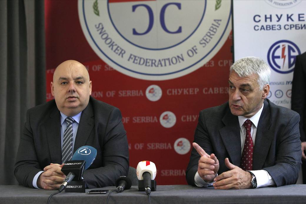 Dragobljub Zbiljić i Vladimir Kolaković na konferenciji Skuner saveza