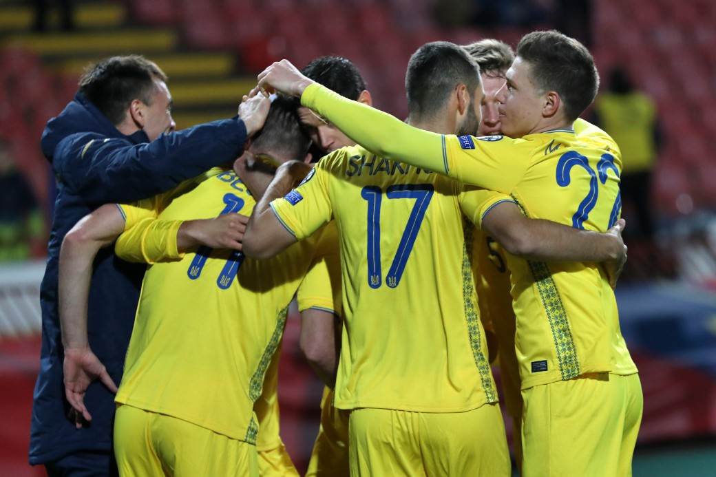 Mala podrška reprezentacije Srbije protiv Ukrajine (FOTO i VIDEO)