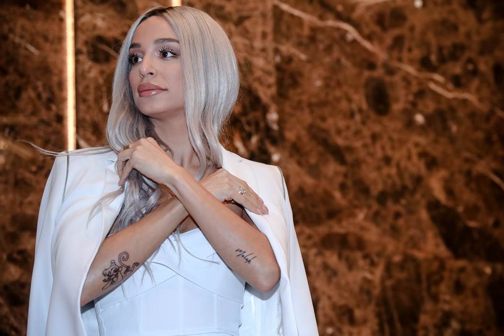 Edita Aradinović pokazala novu tetovažu pred nastup za Novu godinu FOTOGRAFIJE