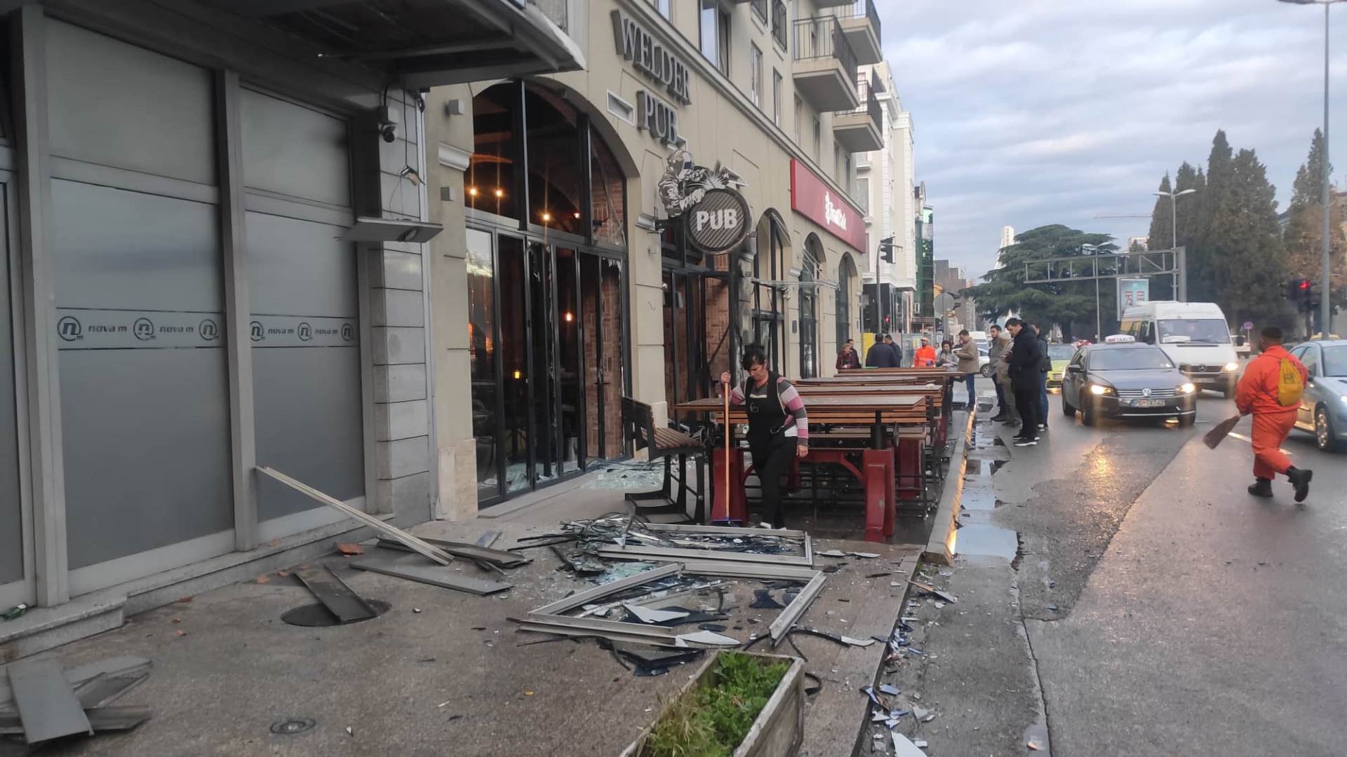 Bomba bačena na kafić u Podgorici - detalji