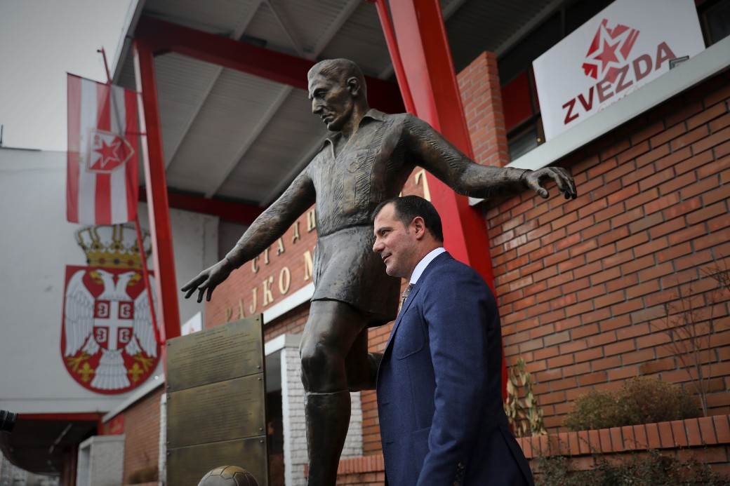 UŽIVO Dejan Stanković trener Crvena zvezda fotografije Stefan Stojanović sportske vesti