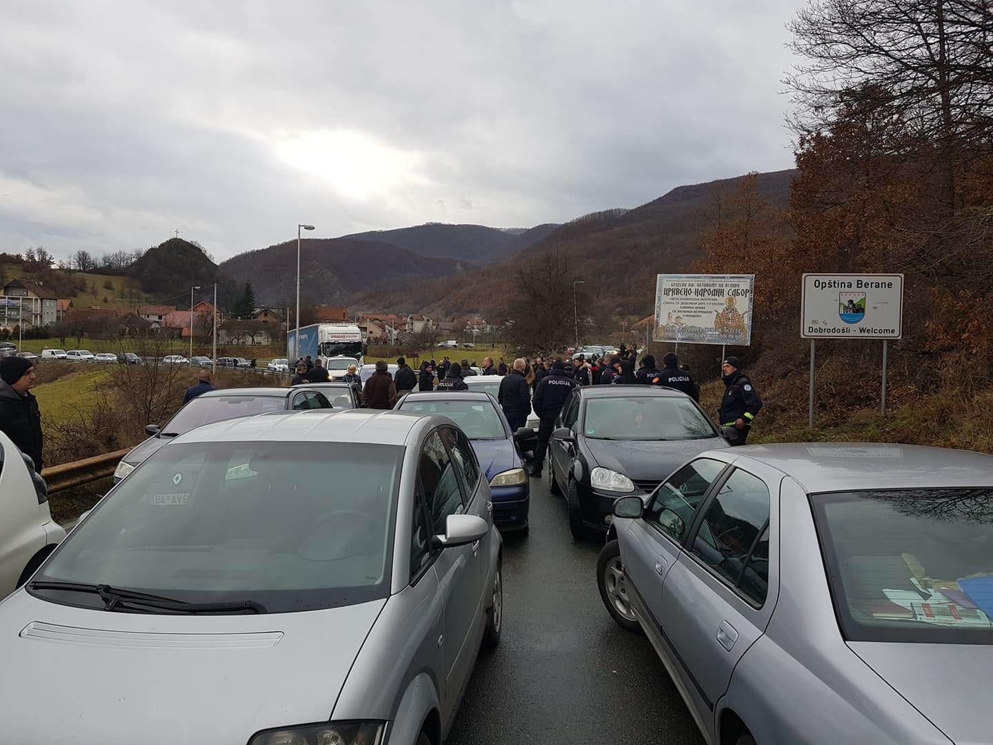 Protest u Beranama zbog zakona o slobodi veroispovesti