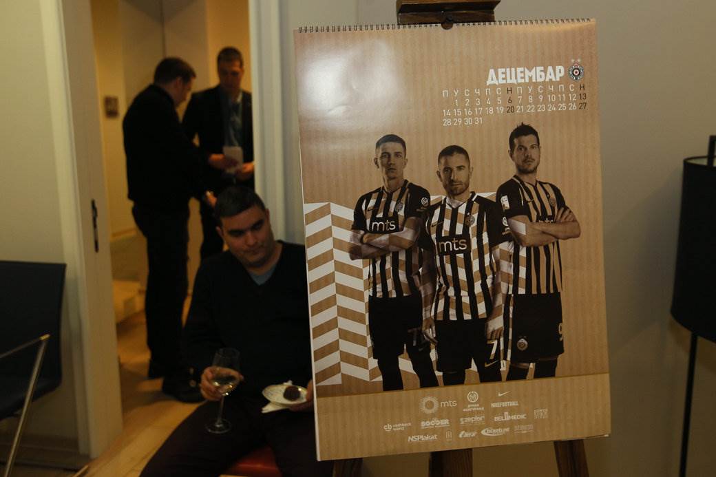 Promocija kalendara FK Partizan