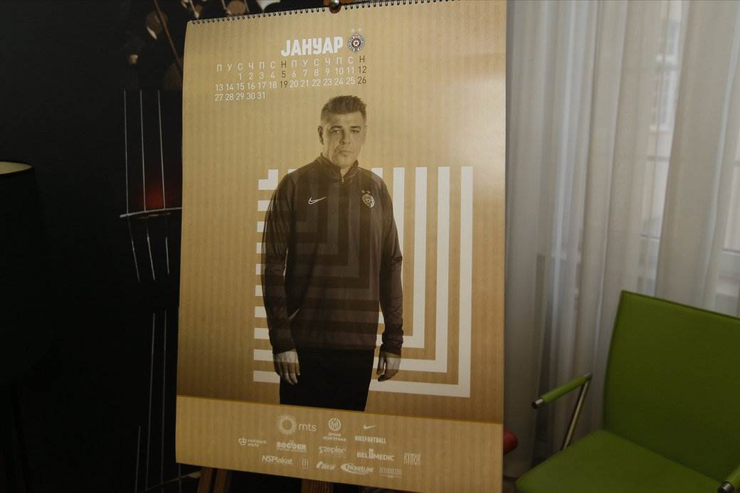 Promocija kalendara FK Partizan