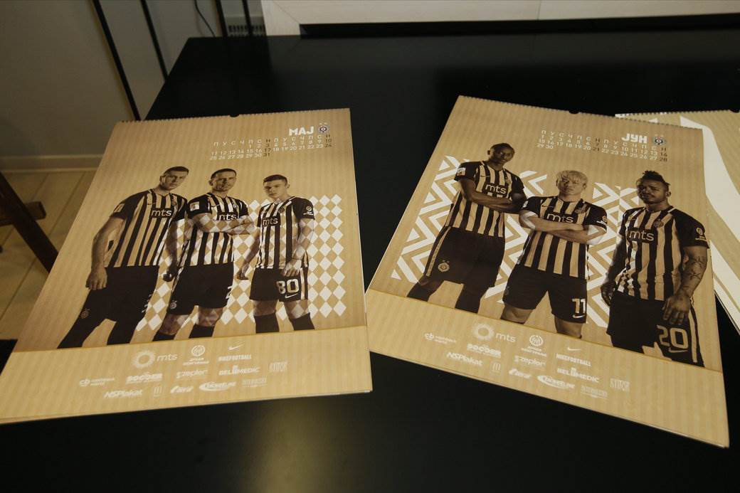 Promocija kalendara FK Partizan
