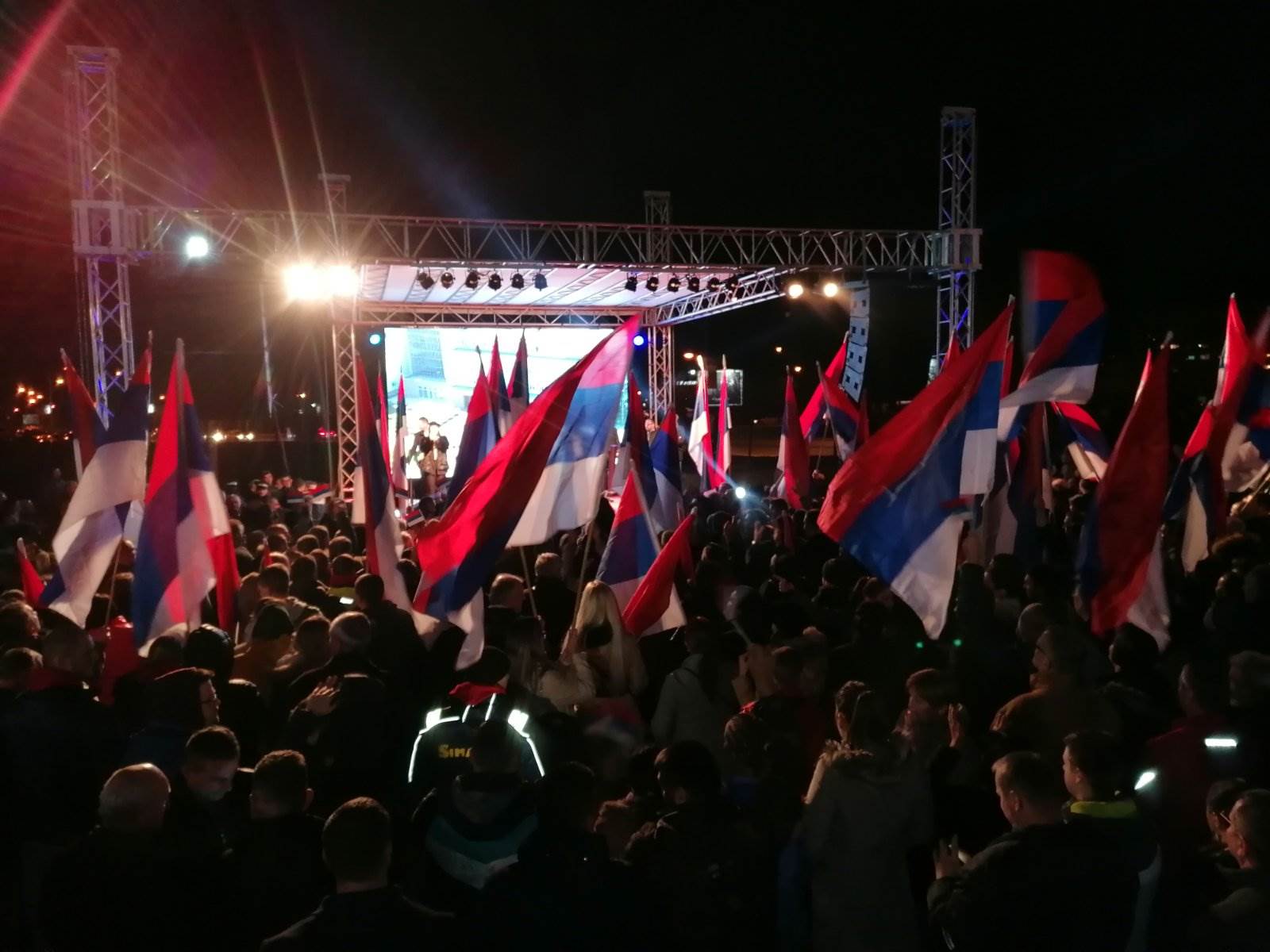 Protesti opozicije i vlasti u Banjaluci