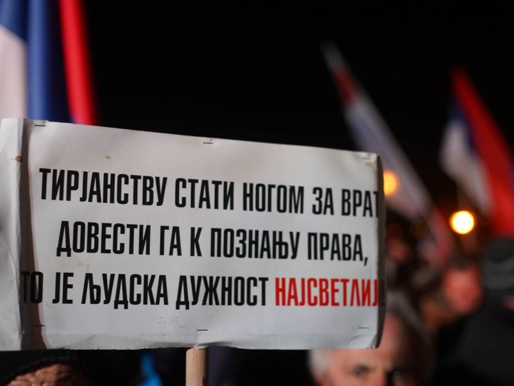 Protesti opozicije i vlasti u Banjaluci