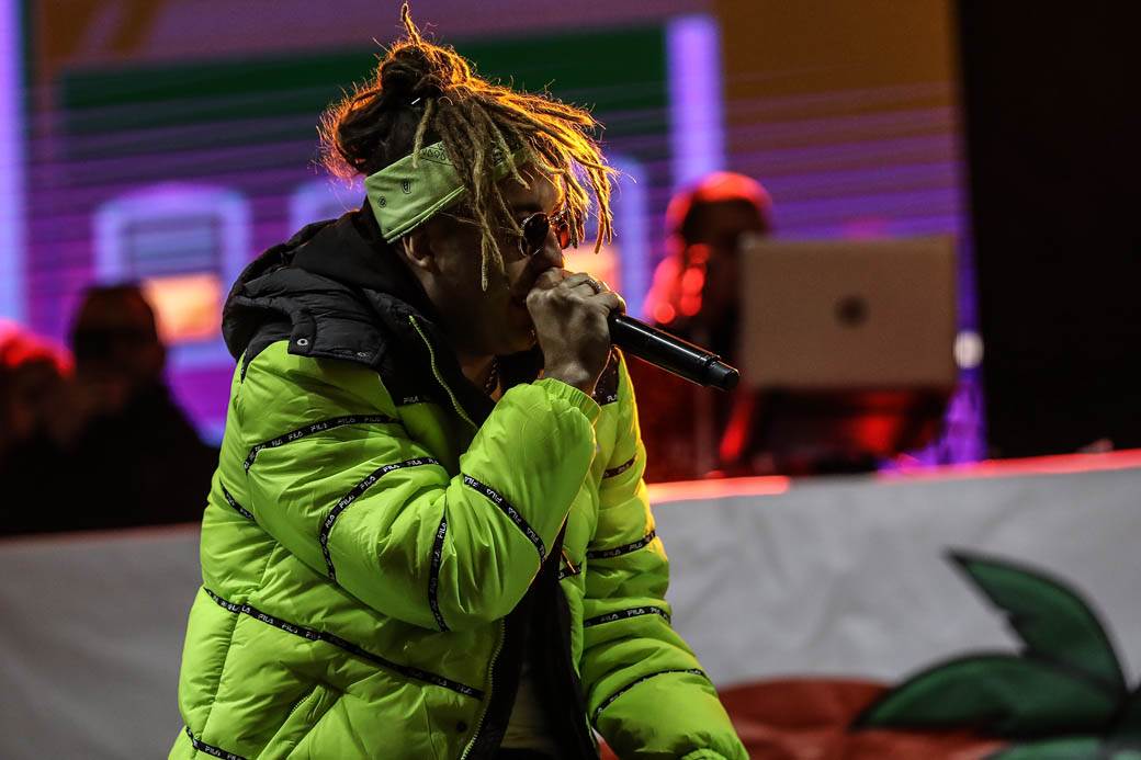 Sara Jo, Rasta, Coby, Vuk Mob, Angelina koncert ispred SKupštine - Beogradska zima 2019 FOTO 